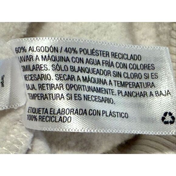 A New Day Women’s Oversized Crewneck Sweatshirt with Puff Sleeves in Cream XXL - Picture 7 of 8